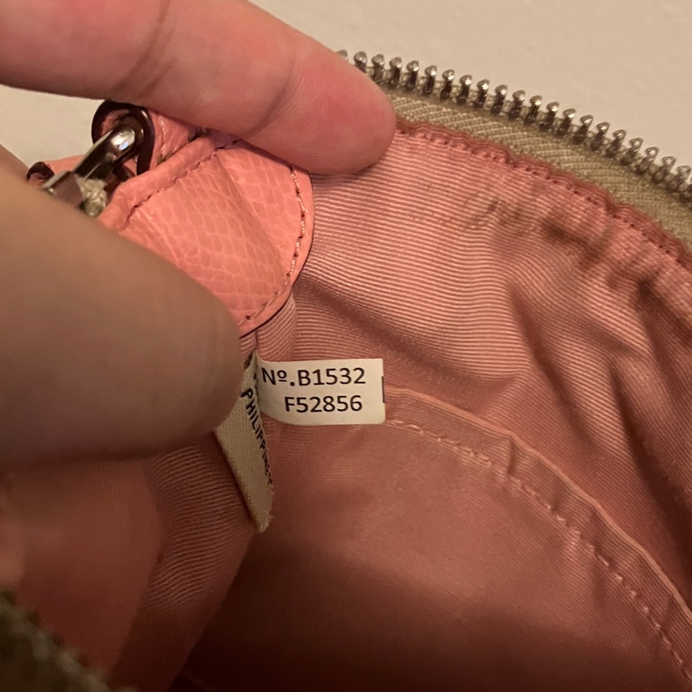 Coach Beige and Pink Crossbody Bag - Picture 13 of 15